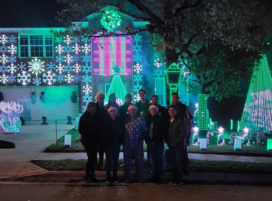 Christmas Lights Tour in Austin Texas