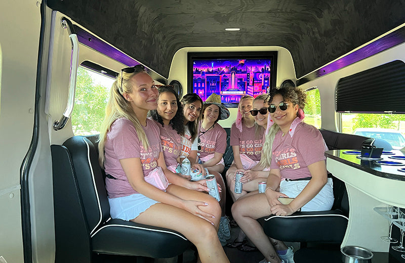 limousine for bachelorette party in Austin Texas