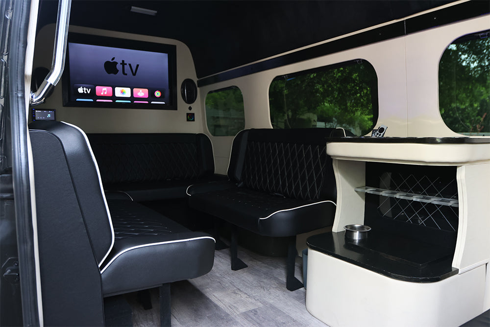 Load video: sprinter van limo video in Austin, Texas 